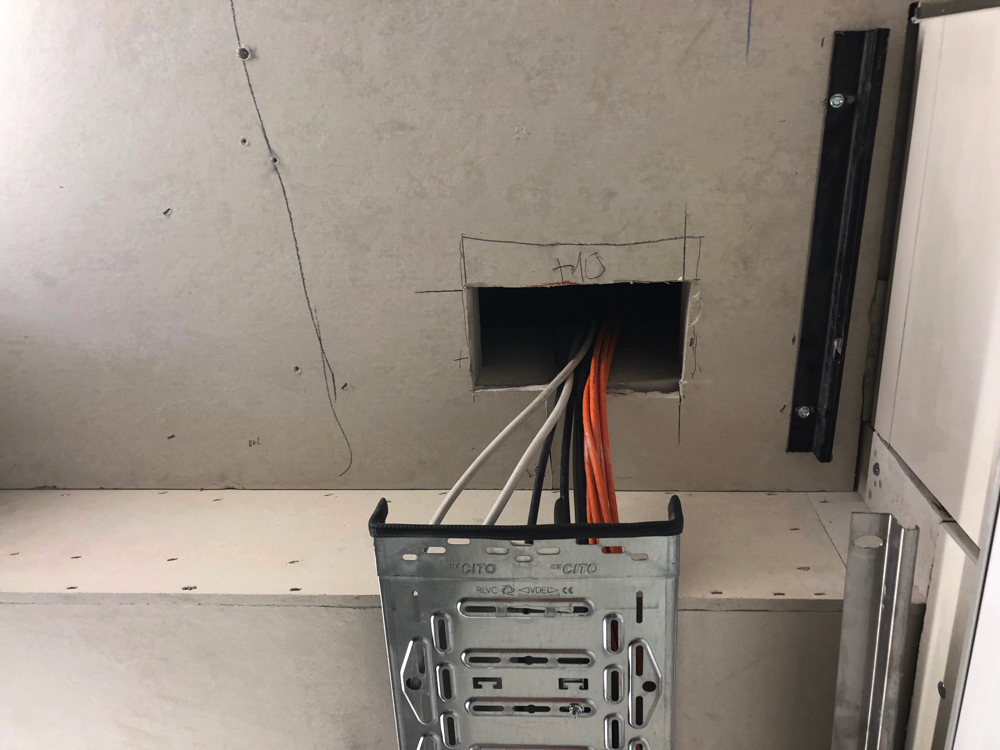 Kabeldurchführung Jungfernstieg